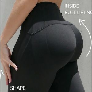 Styonly black butt lifting leggings